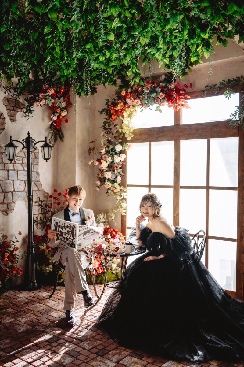 カフェでコーヒータイム♪