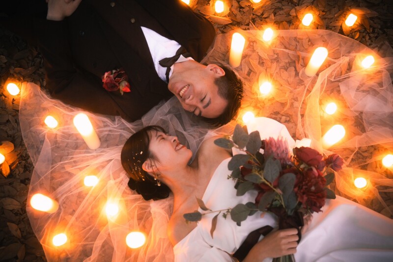 寝転びショット