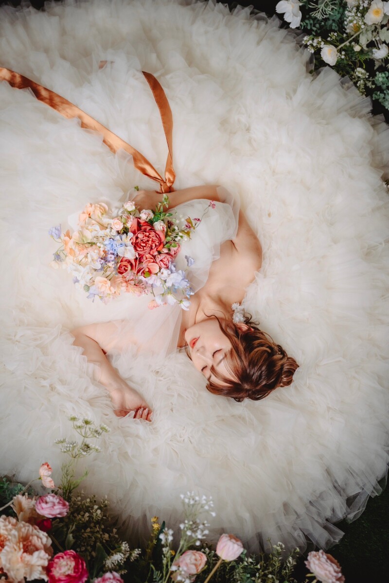 寝転びショット