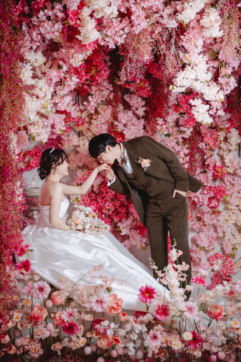 ドレス&ヘアチェンジ!