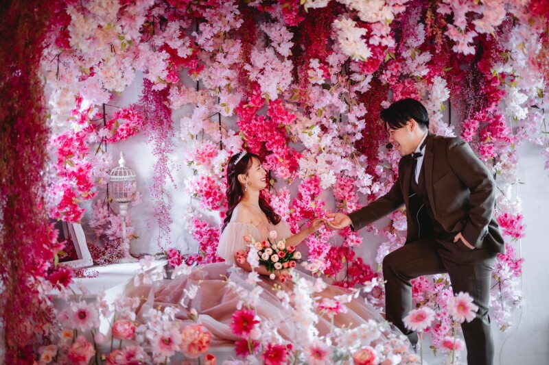 ピンクエリアで♡