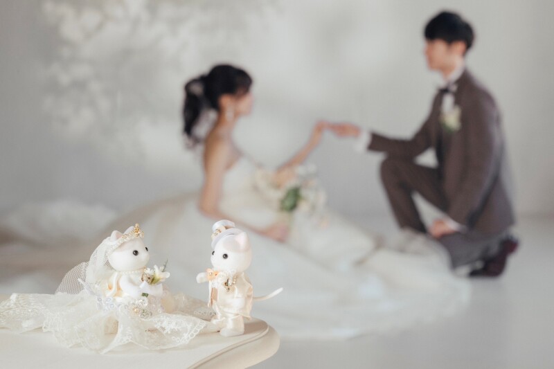 小さなご夫婦♪