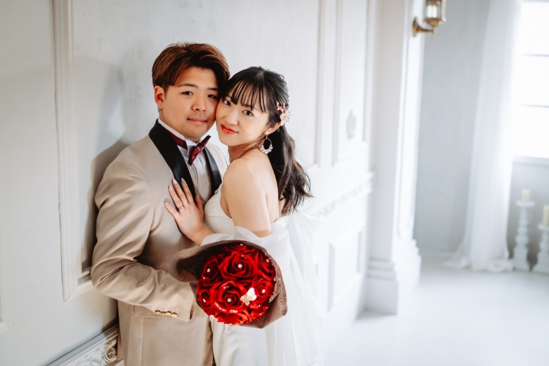 ほっぺをくっつけて可愛い♡