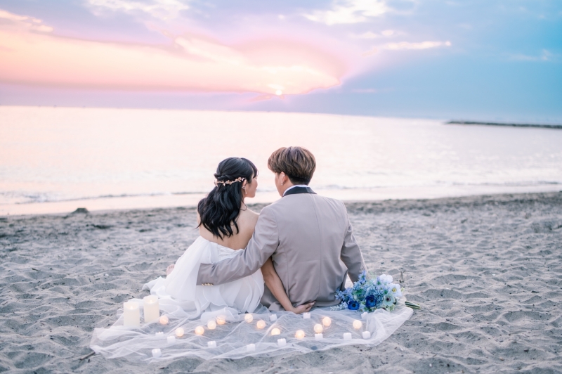 浜辺でひとやすみ♪