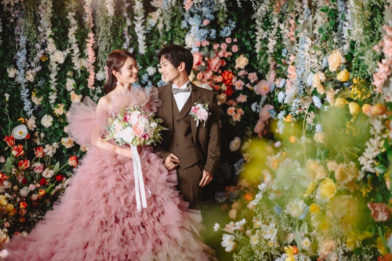 魔法のお花畑をお散歩