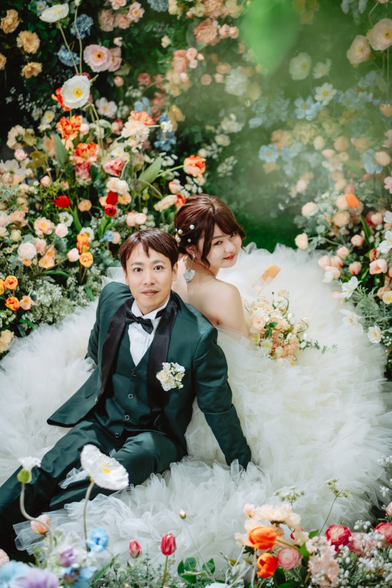 ヘア&ドレスチェンジ