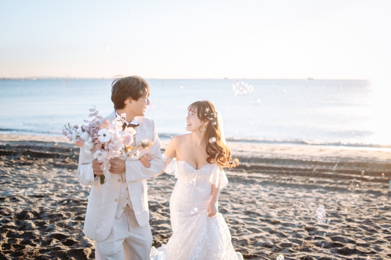 シャボン玉キラキラ