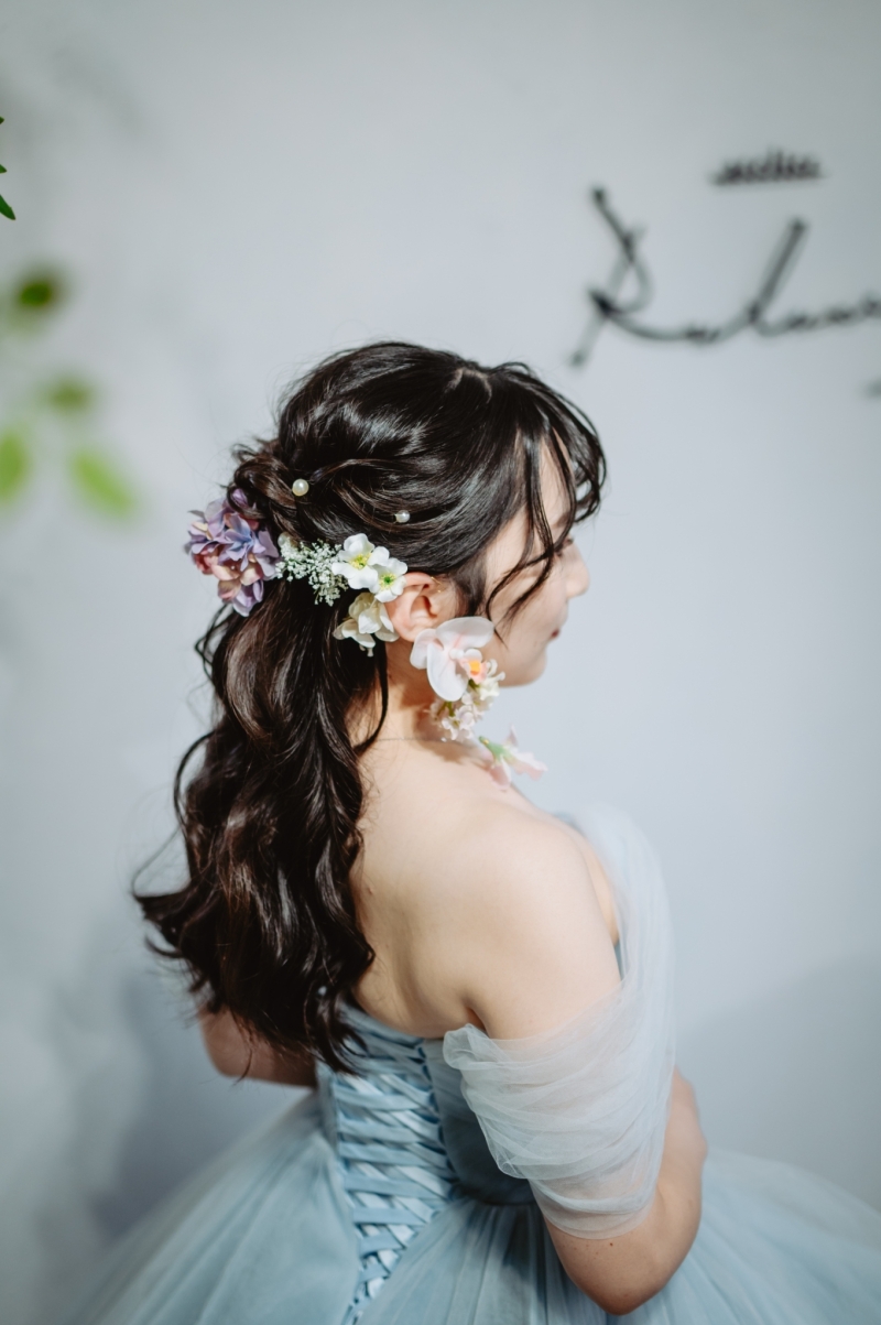 ヘアアレンジもとっても可愛い♡