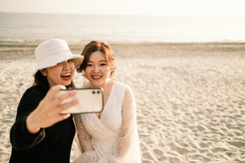 お友達とのオフショットも♪