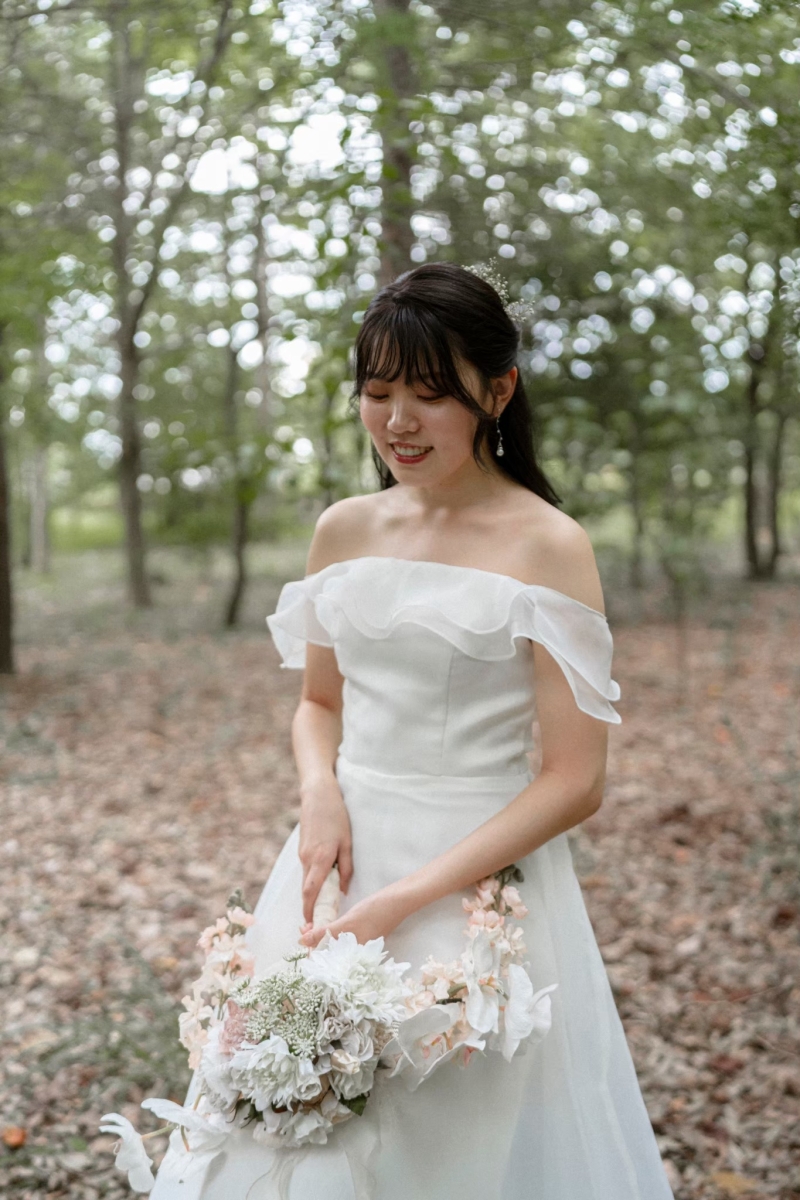 花嫁様ソロショット