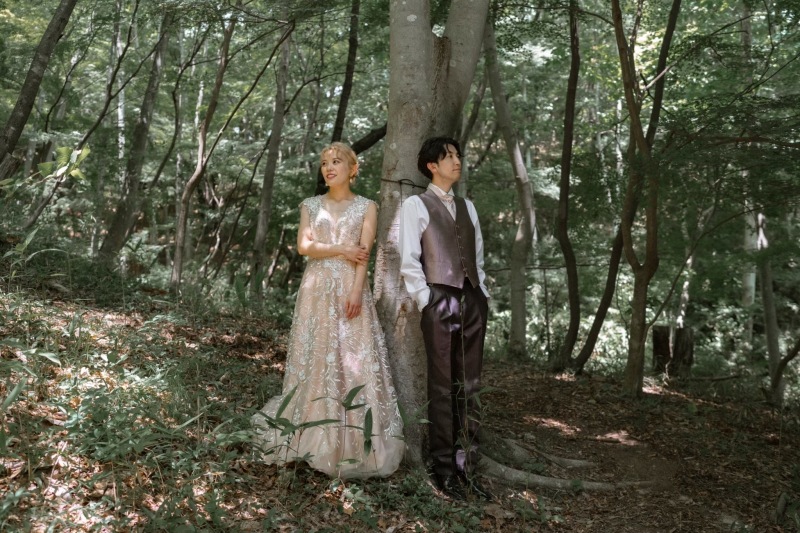 木漏れ日が差し込むスポット