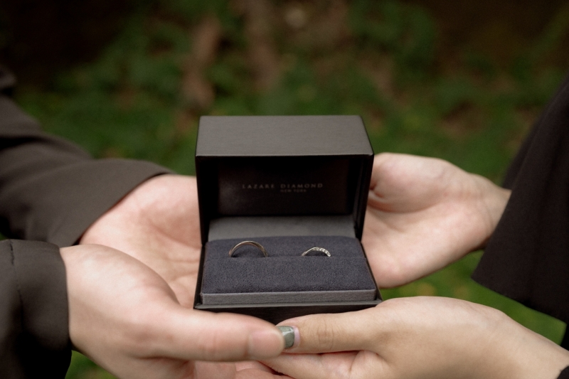 リングケースを使って