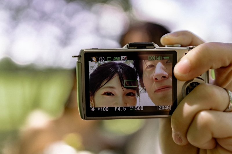 自撮りをさらに撮る！