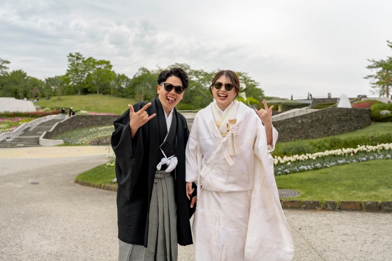 お二人らしさ全開！