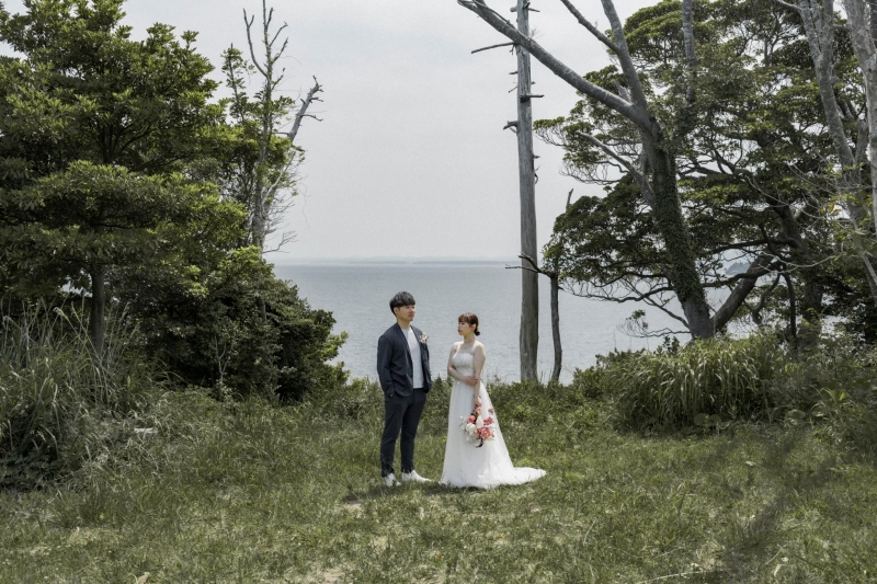 海を見渡せるスポット！