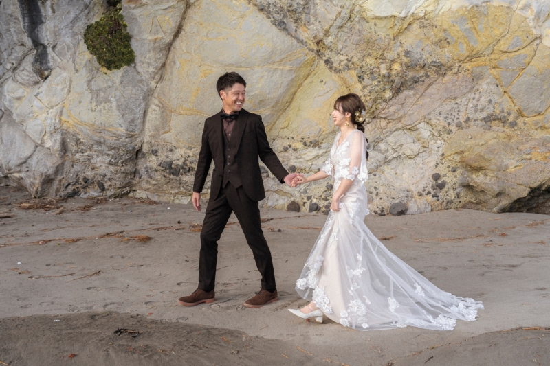 岩壁が映える一枚