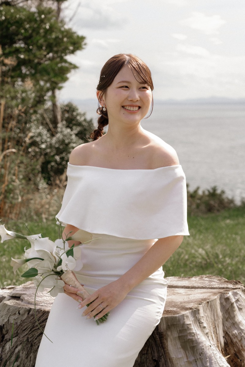 新婦様のソロショット