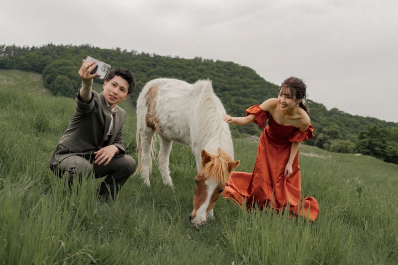 高原フォトウェディング