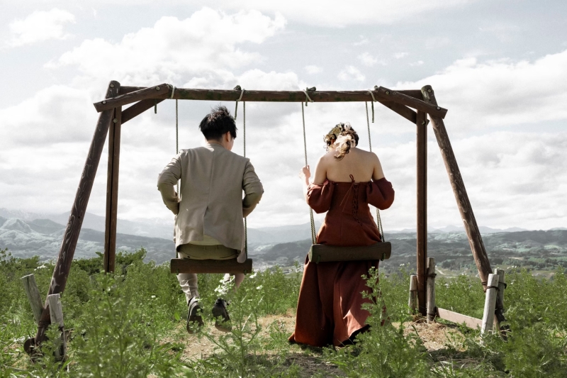 ブランコに揺られて