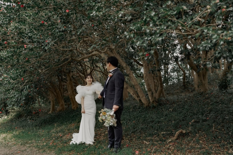 緑に囲まれた場所