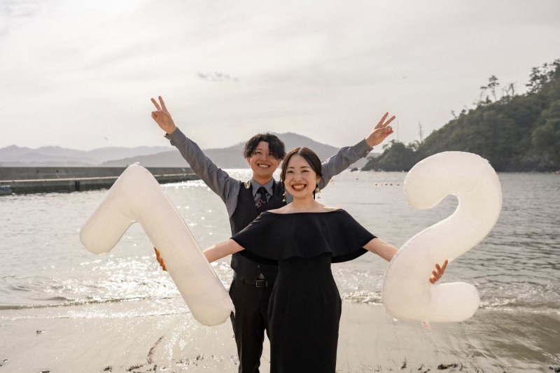 お手軽なのに可愛いバルーンフォト