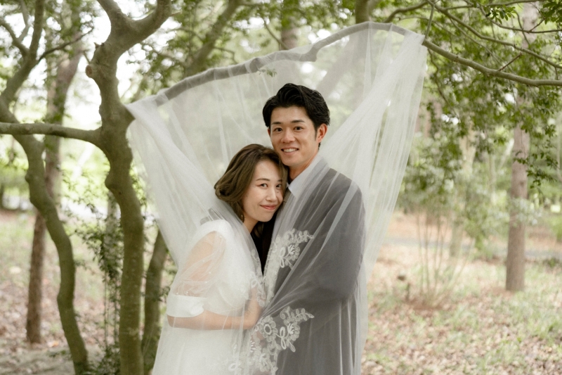 ベールを使って