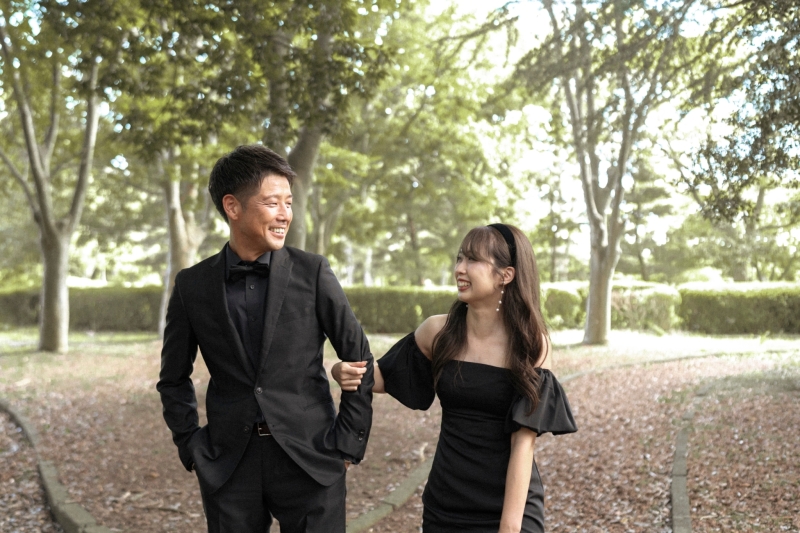 トレンドブラックコーディネート