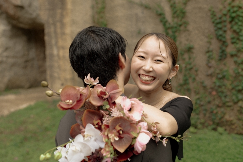 キュートなハグショット