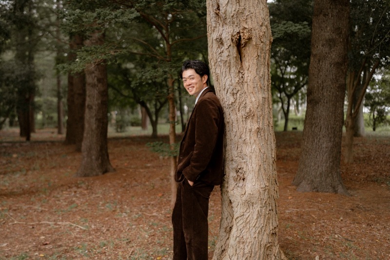 新郎様のソロショット