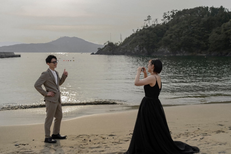 写真の取り合いっこ！