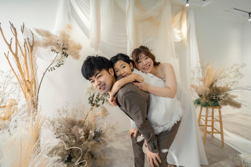 お子様と一緒に!ファミリーフォト