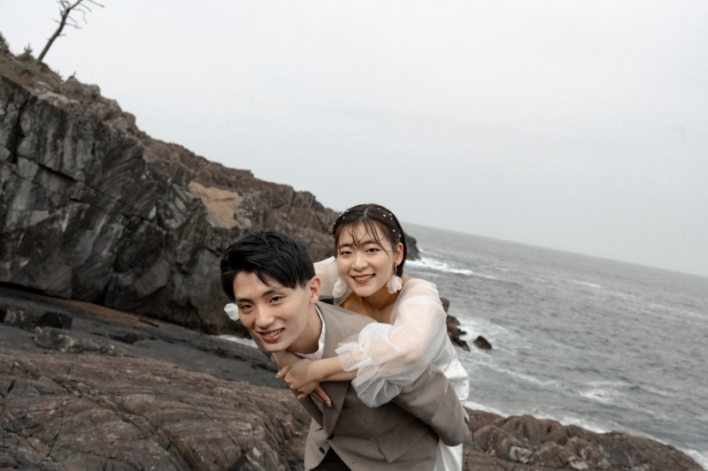 おんぶショット！