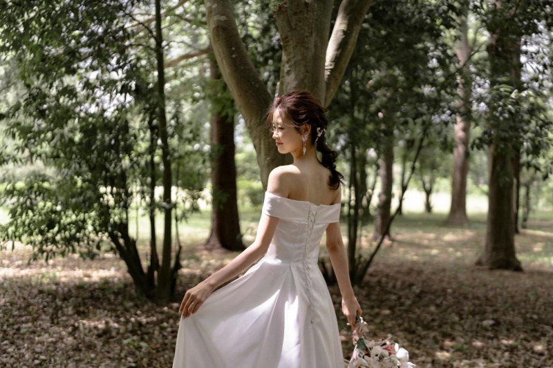 花嫁様ソロショット