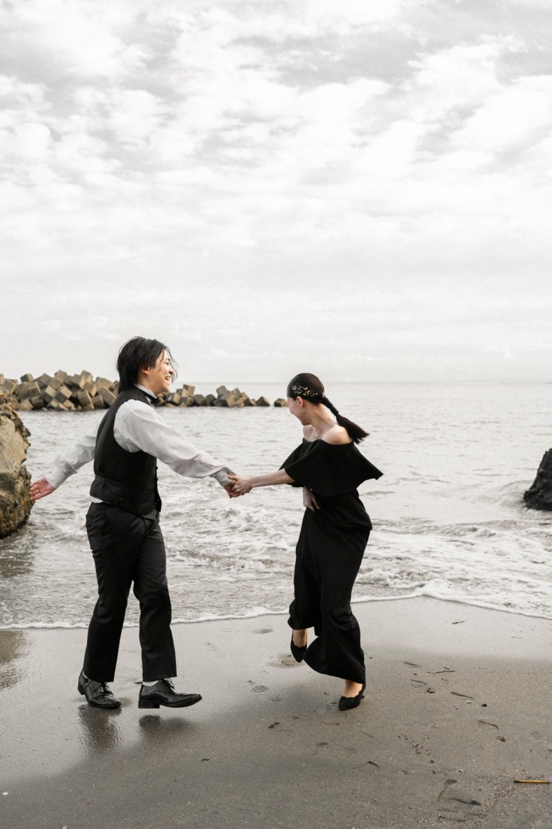 躍動感あるショット