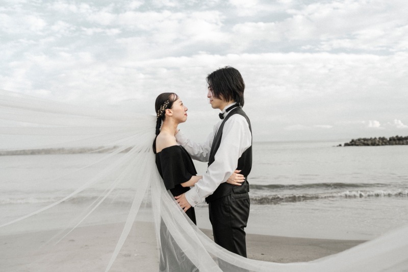 神秘的なベールショット