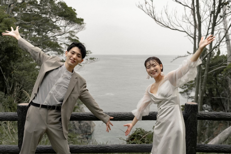 海を見渡せる写真スポット！