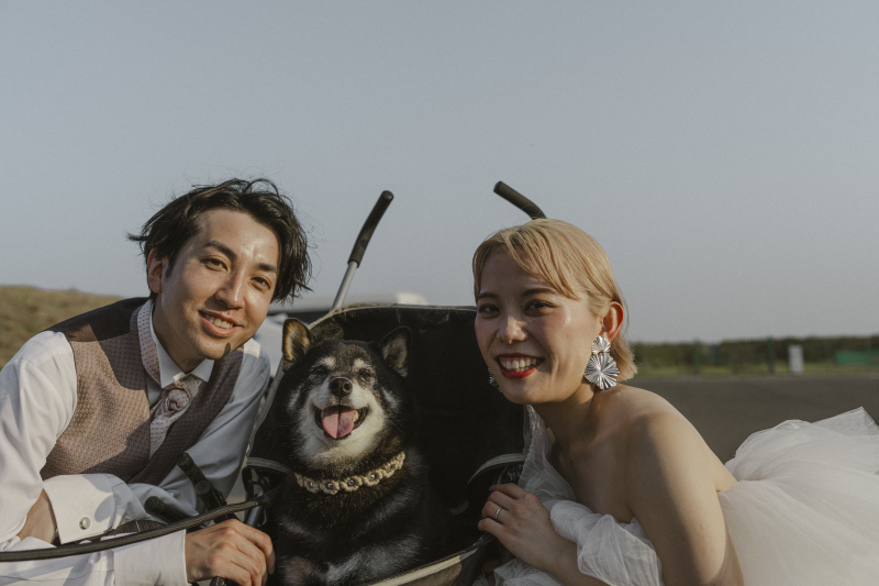 大好きな家族も一緒に撮影できます♪