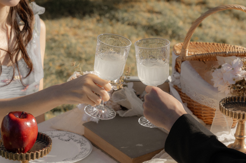 【MOMENT オリジナル Photo】⭐︎ガーデンセット設営⭐︎ピクニックのような可愛いフォトプラン（データ200カット）