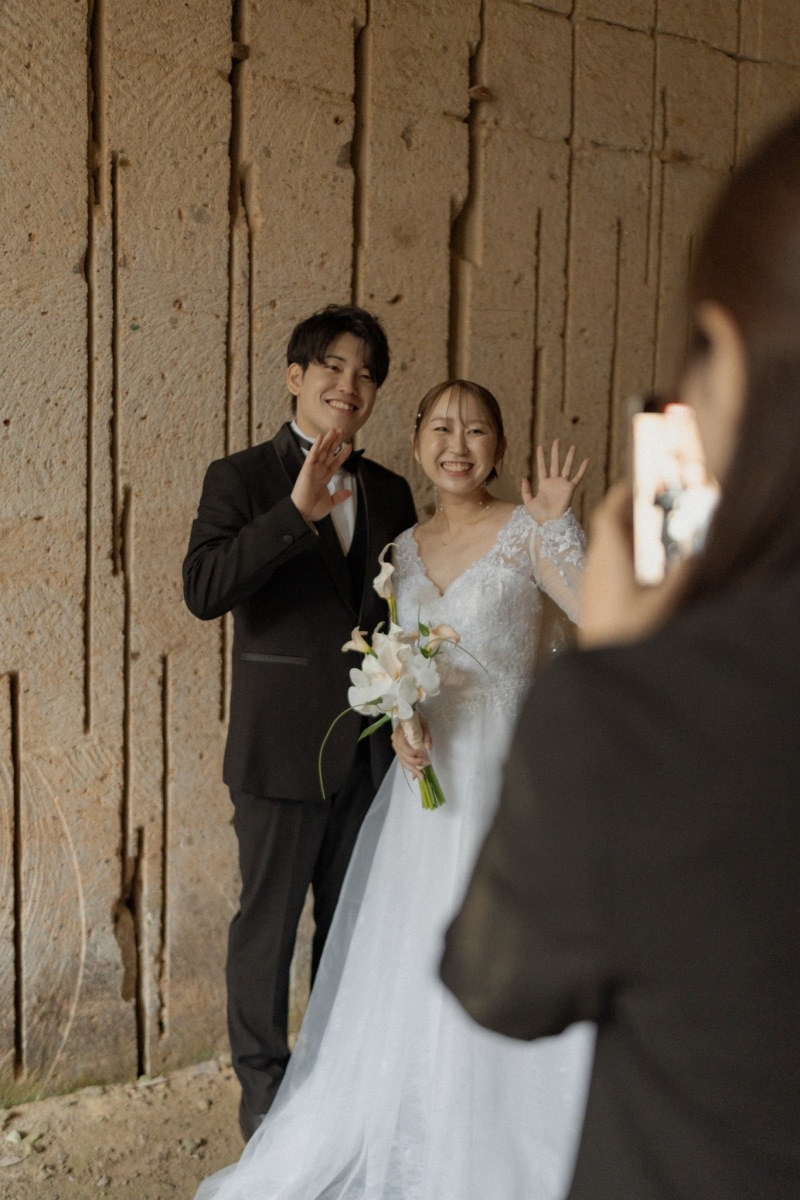 【挙式＋前撮りを一つに】ウェディングフォト&ムービー♢式を上げない方に人気のMOMENTプラン