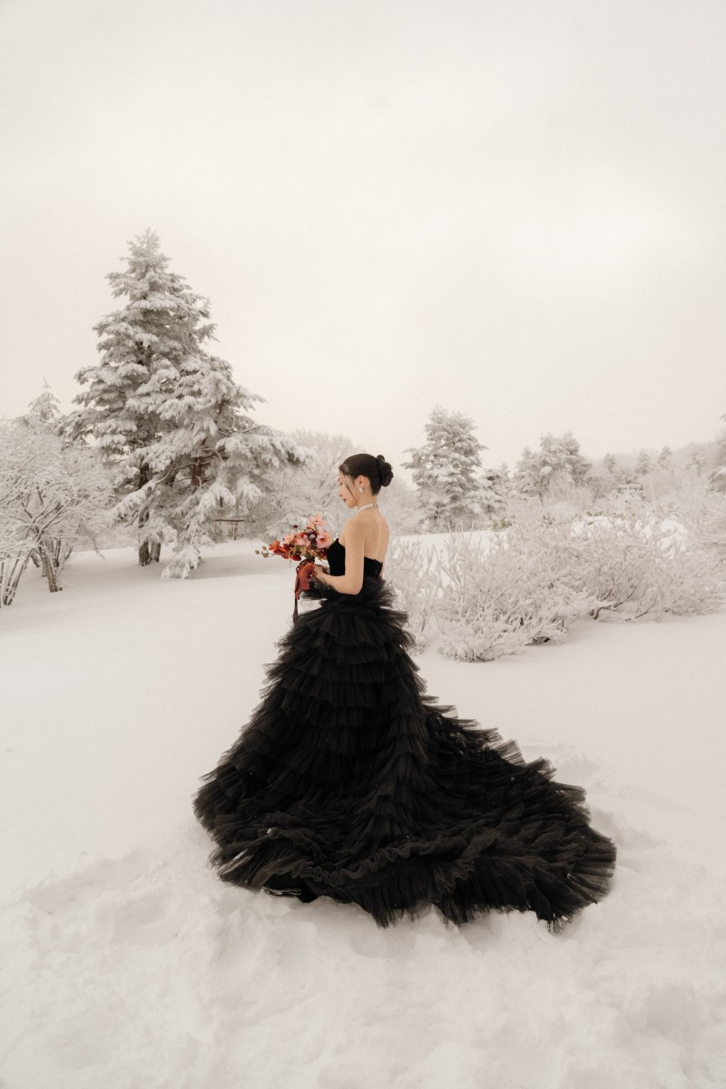 【冬季限定・雪ロケ】蔵王の雪景色で撮る仙台発フォトウェディング｜洋装1着・データ150カット・施設使用料込