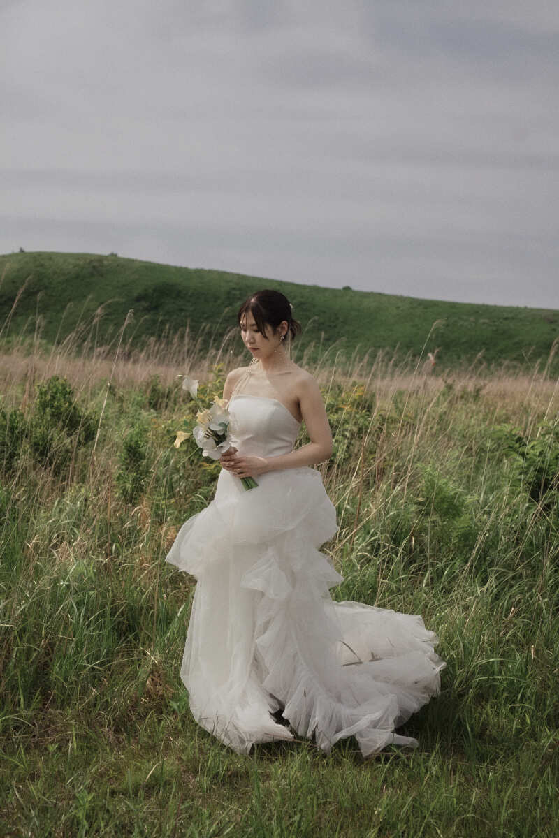 【ブーケ付き＆ヘアメイクアテンド】緑＆海を満喫する欲張りフォトプラン!♢データ200カット