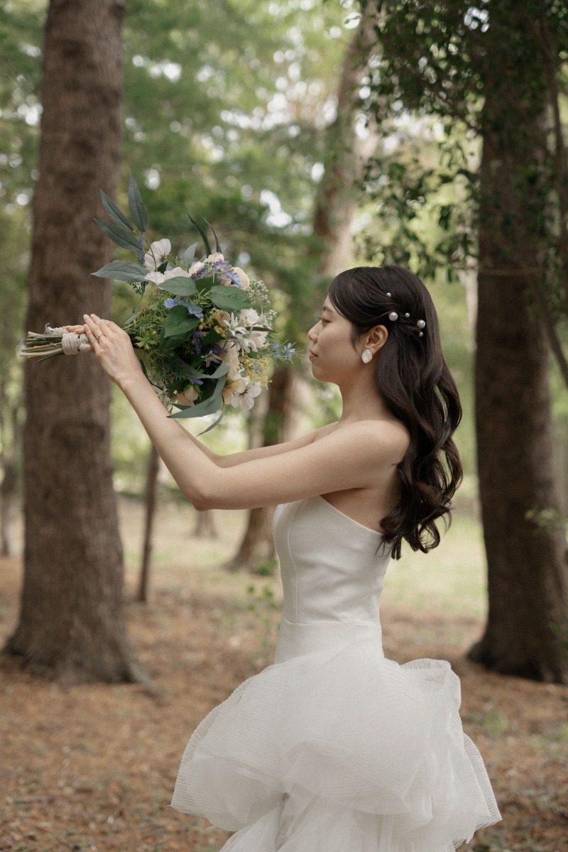 【写真も動画も大満足！】緑＆海でムービー＆フォトプラン♢ヘアメイク同行・ブーケ付き（データ150カット、動画60〜90秒納品）