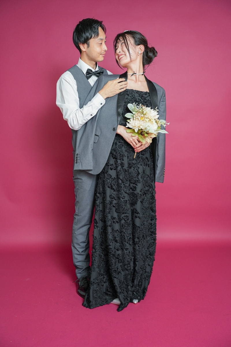 ジャケット貸しのワンショット