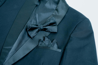 蝶ネクタイ/ブラック【無料】