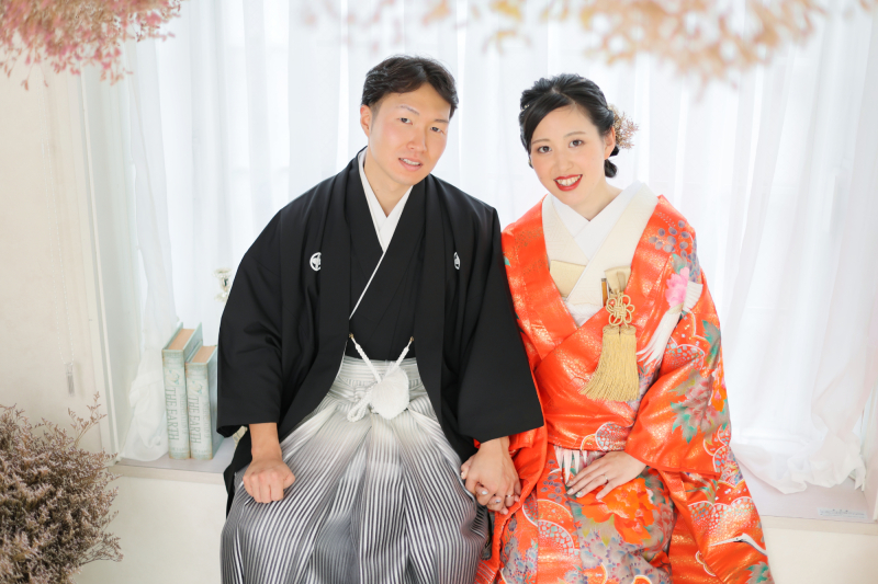 和装もとてもお似合いです♫