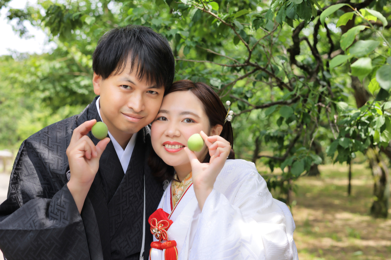 立派な梅ちゃんとおふたり♡