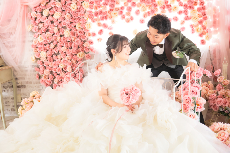 おふたりの笑顔がとても素敵です♡