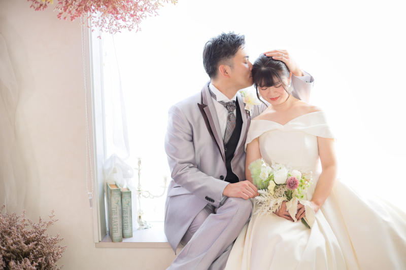 身長差があり決まるポーズをやっていただきました!