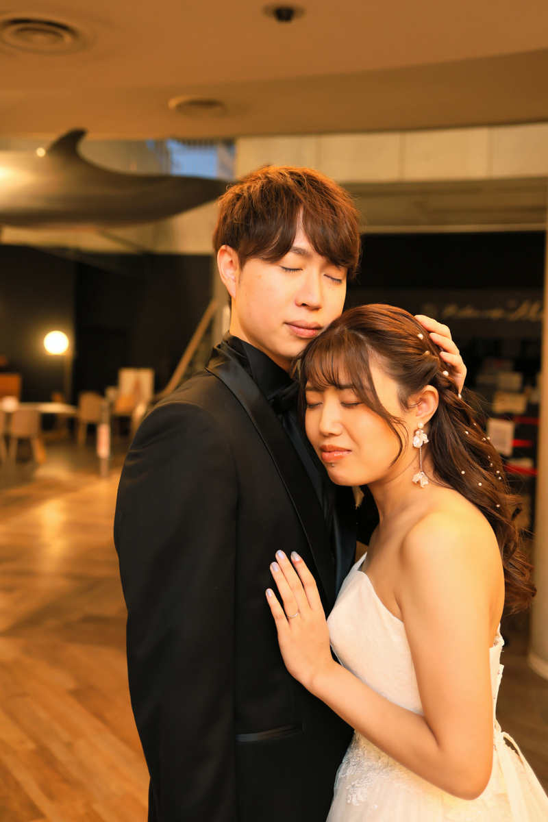 広いロビーでの1ショット♡