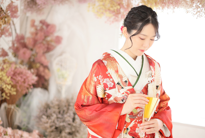 とても和装がお似合いのご新婦様♡